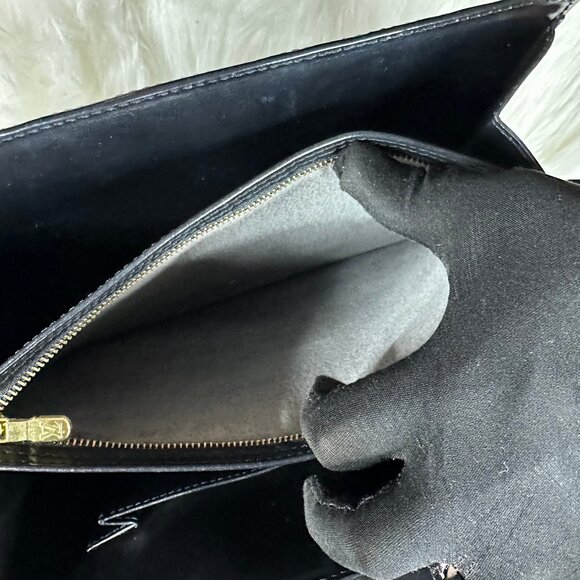 Authentic Louis Vuitton Capuchin Epi Noir Leather Crossbody - Picture 12 of 16